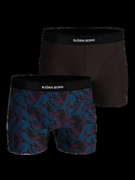 Björn Borg Premium Cotton Stretch Boxer 2-pack Multi, L