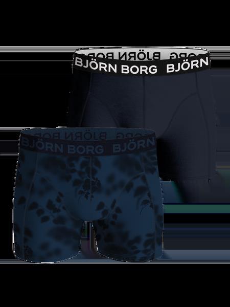 Björn Borg Bamboo Cotton Blend Boxer 2-pack Marineblå, M