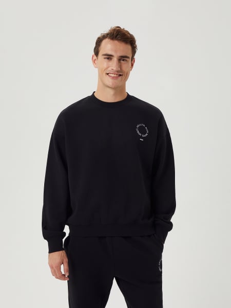 Björn Borg Borg Oversized Crew Sort, S