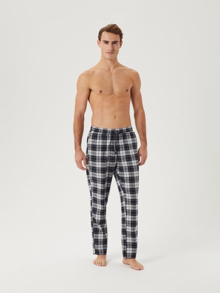 Björn Borg Core Flannel Pyjama Pants Sort, S