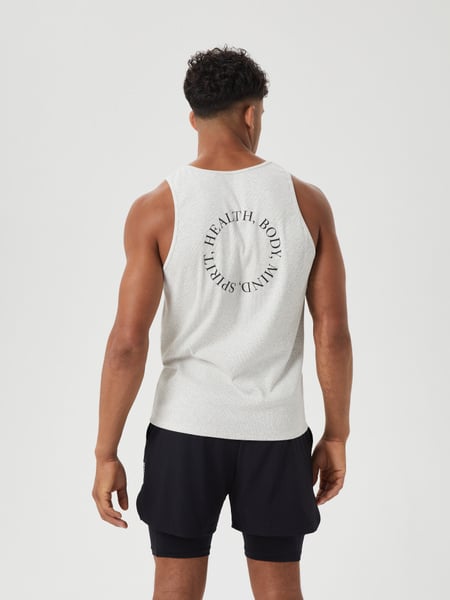 Björn Borg Borg Gym Rib Tank Grå, XXL