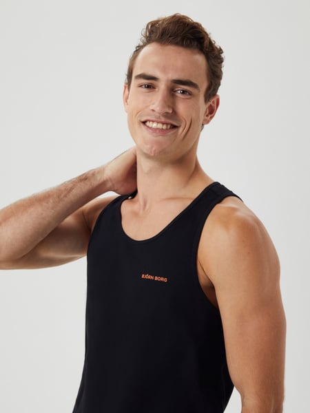 Björn Borg Borg Gym Rib Tank Sort, S