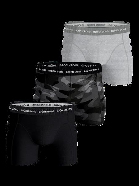 Se Björn Borg Cotton Stretch Boxers 3-pack Multi, S hos Björn Borg