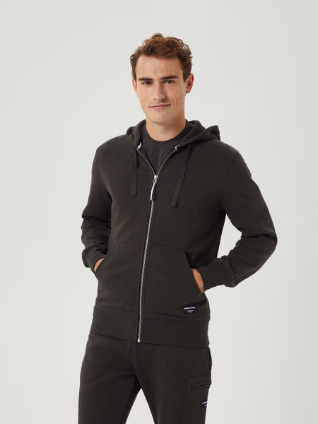Björn Borg Centre Zip Hoodie Grøn, L