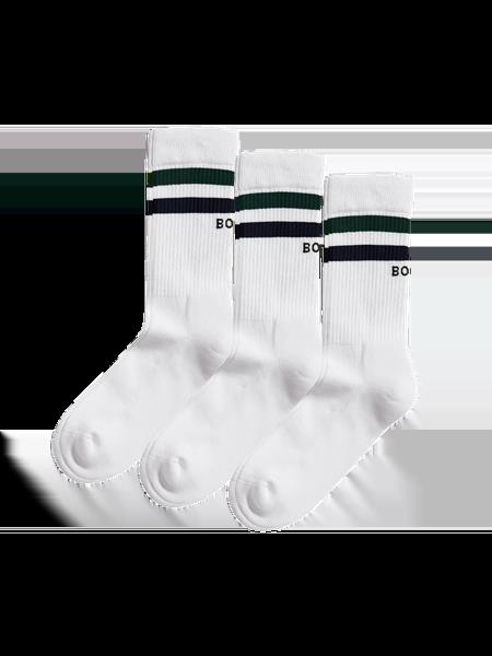 Björn Borg Core Crew Sock 3-pack Hvid, 26-30