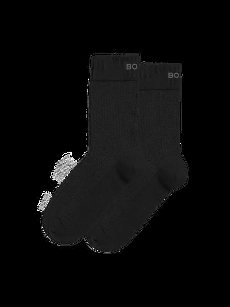 Björn Borg Core Rib Socks 2-pack Sort, 36-40
