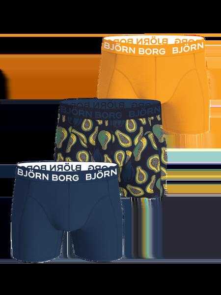 Björn Borg Cotton Stretch Boxers 3-pack Multi, 122-128