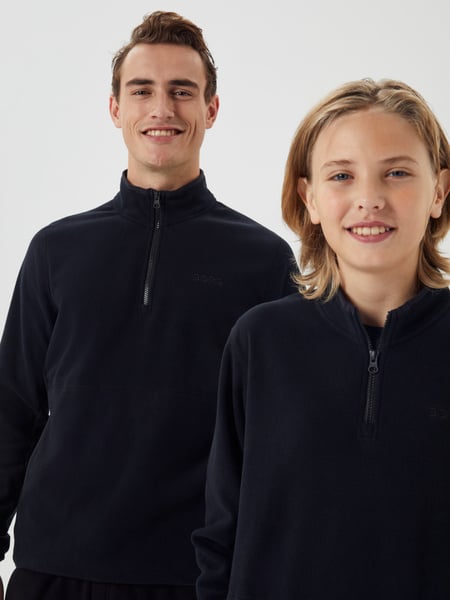 Björn Borg Borg Half Zip Fleece Sort, 146-152