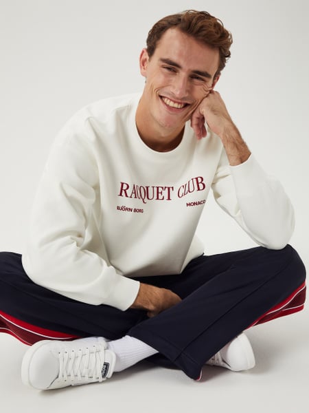Björn Borg Ace Heavy Crew Hvid, L