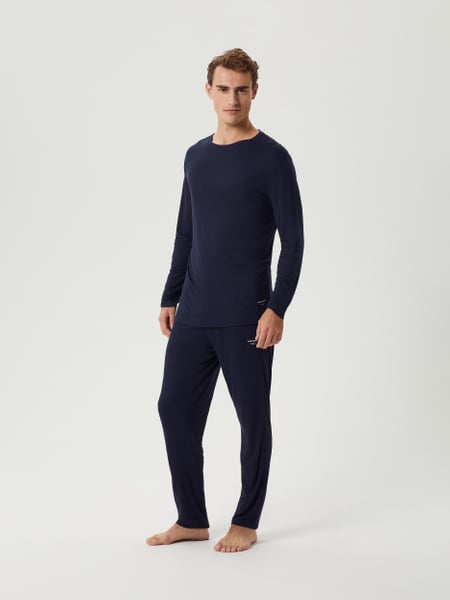Björn Borg Core Bamboo Pyjama Pants Marineblå, M