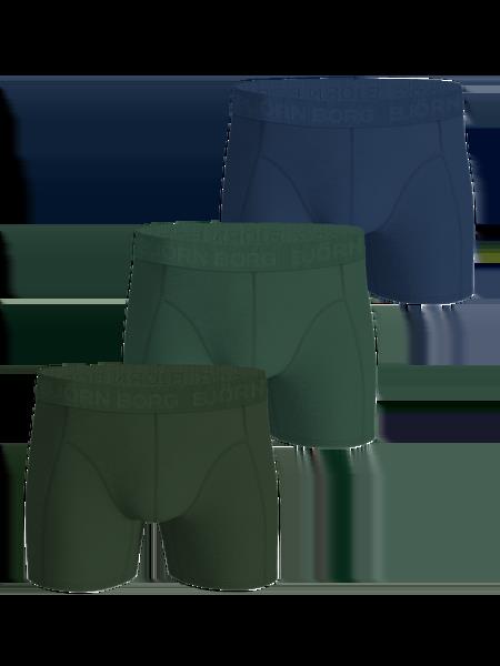 Björn Borg Cotton Stretch Boxers 3-pack Sort, XS