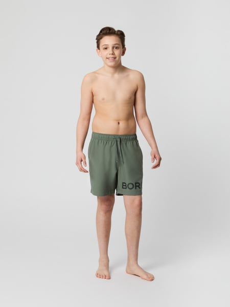 Björn Borg Borg Swim Shorts Grøn, 146-152