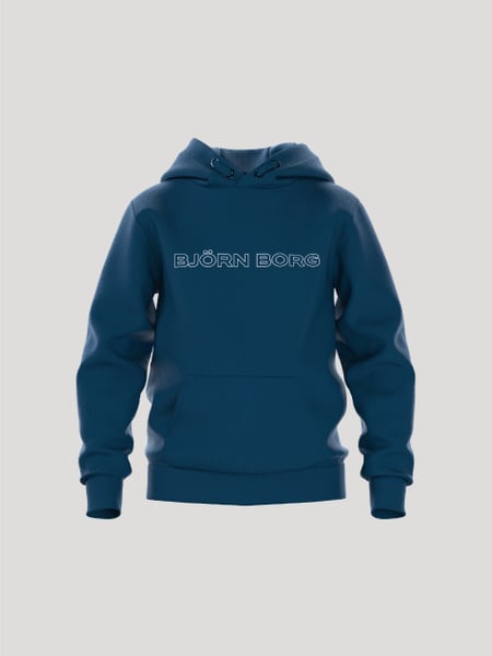Björn Borg Borg Essential Hoodie Blå, 134-140
