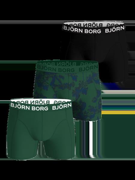 Björn Borg Cotton Stretch Boxers 3-pack Sort, 158-164