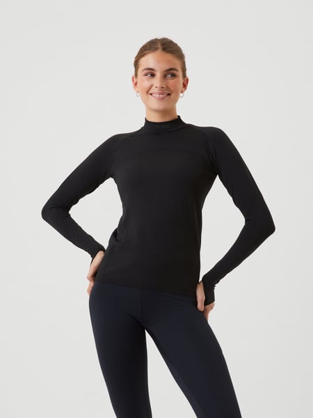 Björn Borg Borg Running Seamless Mock Neck Sort, LXL