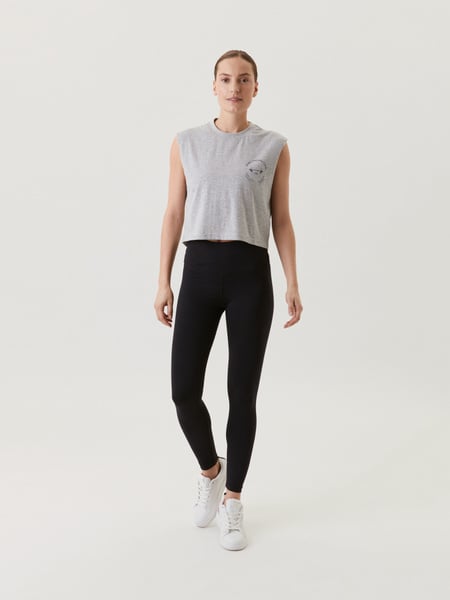 Björn Borg Borg High Waist Comfort Tights Sort, XL
