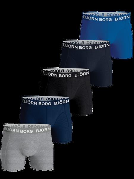 Björn Borg Cotton Stretch Boxers 5-pack Multi, 122-128