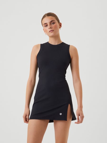 Björn Borg Ace Rib Dress Sort, M