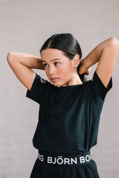 Björn Borg Borg T-shirt Sort, 122-128