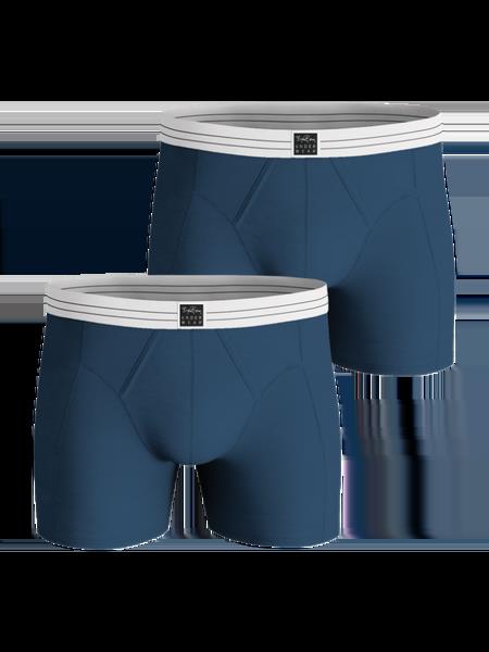 Björn Borg Viscose Cotton Blend Boxers 2-pack Blå, S