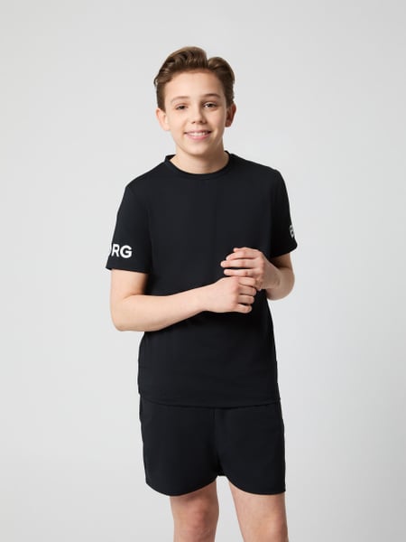 Björn Borg Borg T-shirt Sort, 134-140