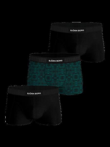 Se Björn Borg Organic Cotton Stretch Trunks 3-pack Multi, S hos Björn Borg