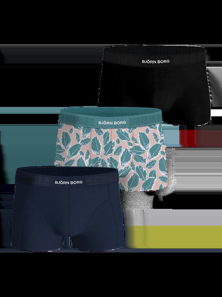 Björn Borg Organic Cotton Stretch Trunks 3-pack Multi, S