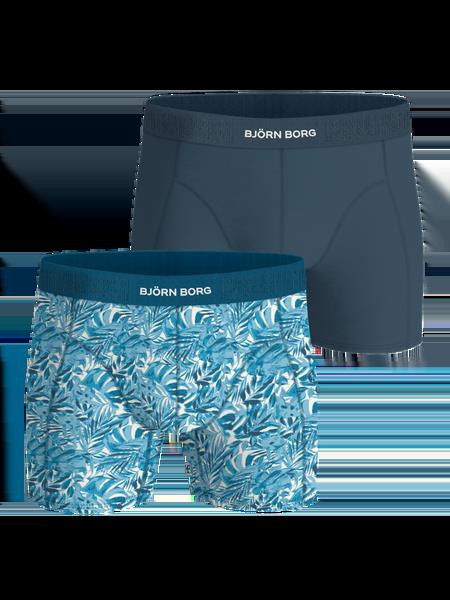 Björn Borg Organic Cotton Stretch Boxers 2-pack Blå, XXL