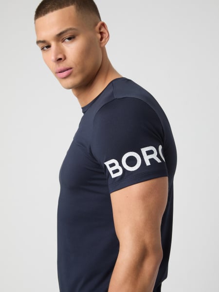Björn Borg Borg T-shirt Marineblå, XL