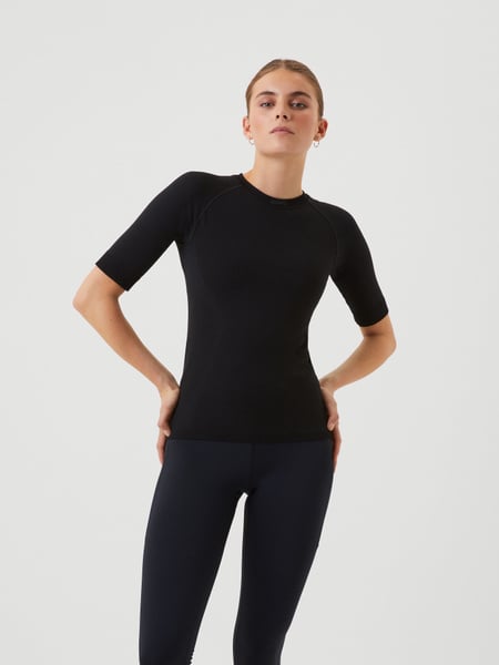 Björn Borg Borg Running Seamless T-shirt Sort, SM