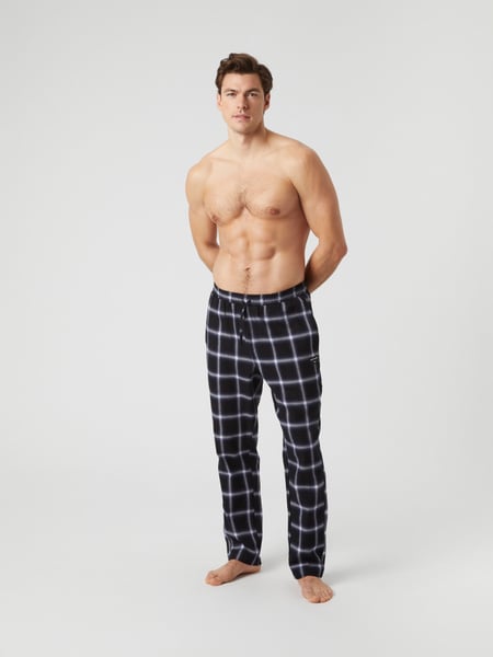 Björn Borg Core Flannel Pyjama Pants Sort, XL