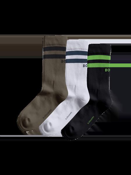 Björn Borg Core Crew Socks 3-pack Multi, 36-40