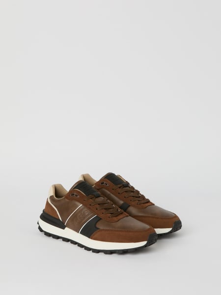 Björn Borg Men's Sneakers R2405 Runner Low Brun, 45