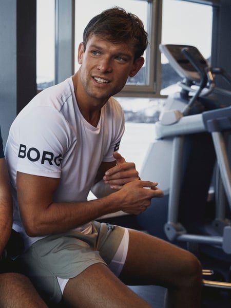 Björn Borg Borg T-shirt Hvid, M