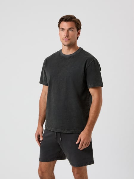 Björn Borg Borg Oversized Washed T-shirt Sort, L