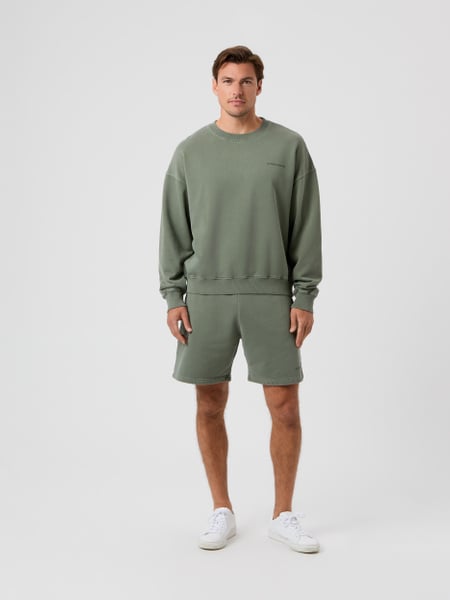 Björn Borg Borg Oversized Washed Sweatshorts Grøn, M