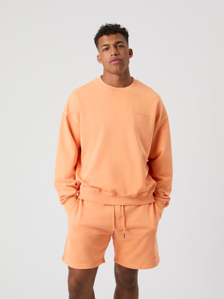 Björn Borg Borg Oversized Washed Sweatshirt Orange, S
