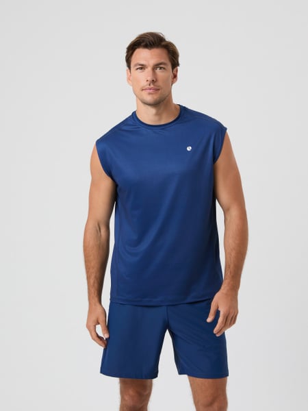 Björn Borg Ace Mesh Panel Tank Blå, XXL