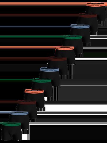 Björn Borg Cotton Stretch Boxer 12-pack Sort, L