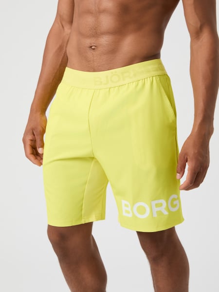 Björn Borg Borg Shorts 9 Inch Gul, S
