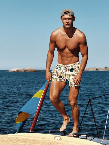 Björn Borg Borg Print Swim Shorts, M