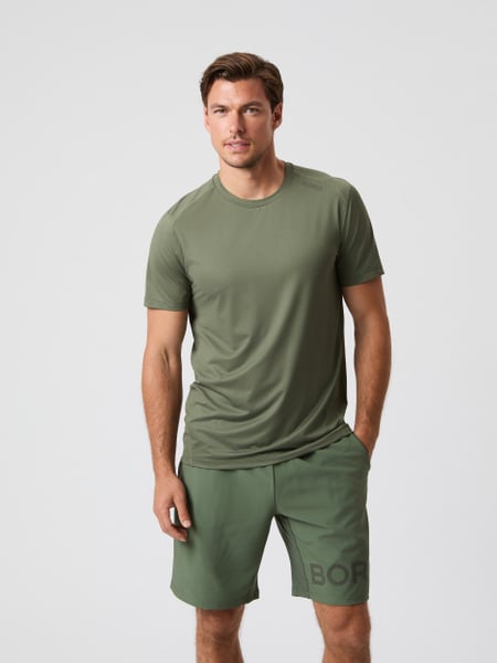 Björn Borg Borg Athletic T-shirt Grøn, XXL