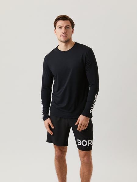 Björn Borg Borg Long Sleeve T-shirt Sort, L