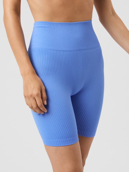 Björn Borg Studio Seamless Ribbed Shorts Blå, M