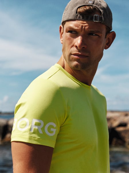 Björn Borg Borg T-shirt Gul, M