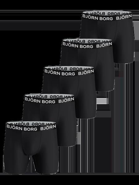 Björn Borg Sports Boxer 5-pack Sort, M