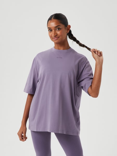 Björn Borg Studio Oversized T-shirt Lilla, XL