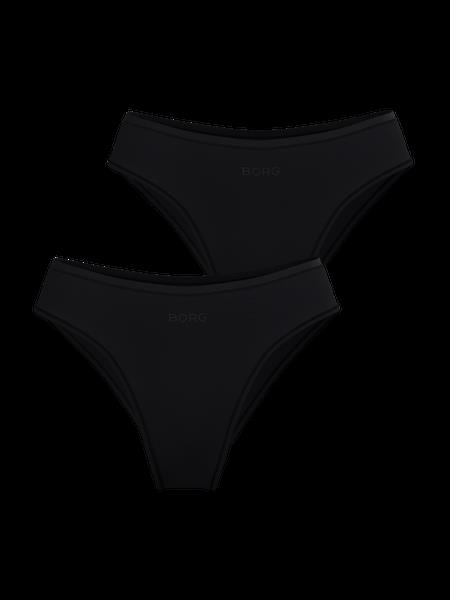 Björn Borg Soft Touch Cheeky Briefs 2-pack Sort, L