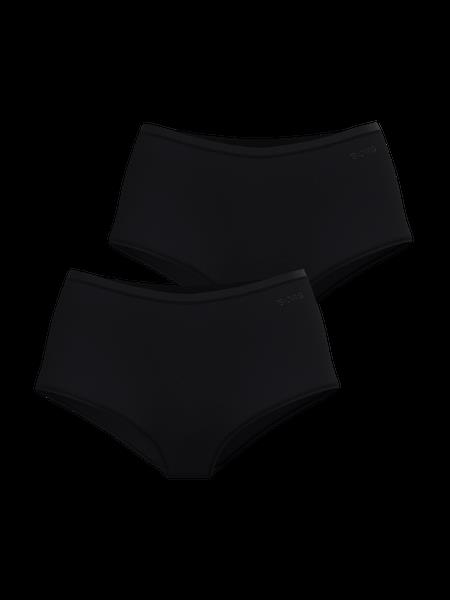 Björn Borg Soft Touch Highwaist Briefs 2-pack Sort, XL