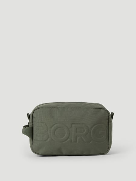 Björn Borg Borg Embossed Toilet Case Grøn